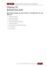 Tài liệu vận hành và quản trị eTimeGold - Chương 18: Đánh giá KPI