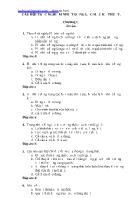 Câu hỏi trắc nghiệm nhiệt động lực học kỹ thuật