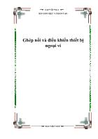 Bài giảng Ghép nối và điều khiển thiết bị ngoại vi