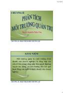 Bài giảng Phân tích môi trường quản trị