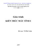 Giáo trình kiến trúc máy tính I - Vũ Đức Lung