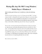 Hướng dẫn chạy file MKV trong Windows Media Player ở Windows 8