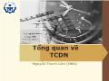 Bài giảng Tổng quan về báo cáo tài chính doanh nghiệp - Nguyễn Thanh Lâm
