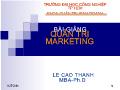 Bài giảng Quản trị Marketing - Tổng quan về quản trị marketing