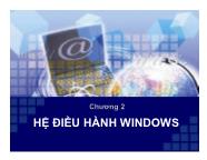 Bài giảng Tin học đại cương - Hệ điều hành windows