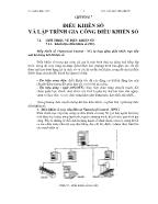 Bài giảng công nghệ Cad/Cam - Chương 7: Điều khiển số và lập trình gia công điều khiển số