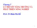 Kinh tế - Chương 5: Lý thuyết tăng trưởng và phát triển nông nghiệp