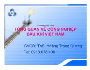 Tìm hiểu về Công nghiệp dầu khí Việt Nam