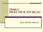 Chương 3: Phân tích tín dụng