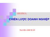 Chương 6 Chiến lược doanh nghiệp