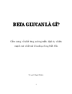 Beta glucan là gì