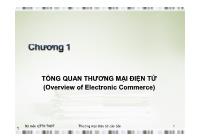 Bài giảng Chương 1: Tổng quan thương mại điện tử