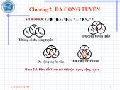 Bài giảng Chương 2: Đa cộng tuyến