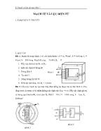 Bài giảng Mạch từ và lực điện từ