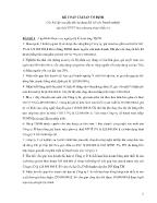 Bài tập Kế toán tài sản cố định