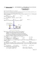 Đề thi Kỳ thi thpt quốc gia năm 2015 môn thi: hóa học thời gian làm bài: 90 phút