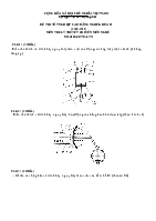 Đề thi tốt nghiệp cao đẳng nghề khóa 2 (2008-2011) môn thi: lý thuyết chuyên môn nghề