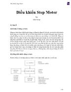 Giáo trình Điều khiển Step Motor