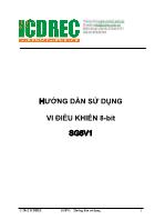 Hướng dẫn sử dụng vi điều khiển 8-Bit sg8v1