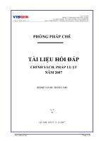 Tài liệu hỏi đáp Chính sách, pháp luật năm 2007