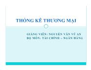 Thống kê thương mại