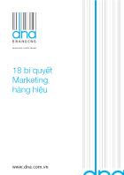 18 Bí quyết Marketing hàng hiệu