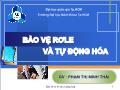 Bài giảng Bảo vệ rơle và tự động hóa - Chương 1 Tổng quan về hệ thống bảo vệ rơle