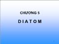 Bài giảng Diatom