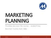 Bài giảng Kế hoạch Marketing