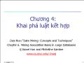 Bài giảng Khai phá luật kết hợp