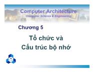 Bài giảng Kiến trúc máy tính - Chương 5 Tổ chức và Cấu trúc bộ nhớ