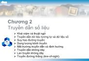 Bài giảng Kỹ thuật truyền dữ liệu - Chương 2 Truyền dẫn số liệu