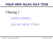 Bài giảng Nhập môn mạng máy tính - Chương 1 Giới thiệu về mạng máy tính