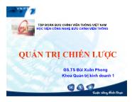 Bài giảng Quản trị chiến lược - GS.TS Bùi Xuân Phong