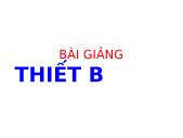 Bài giảng Thiết bị may