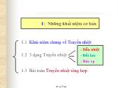 Bài giảng Truyền nhiệt VP (phần 1)