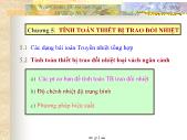 Bài giảng Truyền nhiệt VP (phần 4)