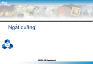 Bài giảng Vi xử lý - Chương 7 Ngắt quãng