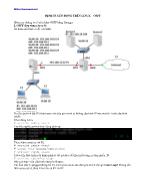 Định tuyến động trên LINUX – OSPF