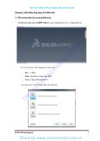 Giáo trình Solidworks