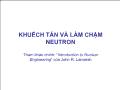 Khuếch tán và làm chậm neutron