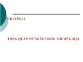 Bài giảng môn Nghiệp vụ ngân hàng thương mại - Chương 1 Tổng quan về ngân hàng thương mại