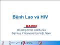 Bệnh Lao và HIV