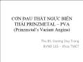 Cơn đau thắt ngực biến thái prinzmetal – PVA (Prinzmetal’s Variant Angina)
