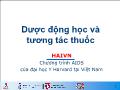 Dược động học và tương tác thuốc