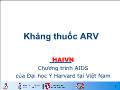 Kháng thuốc ARV