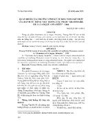 Quan điểm của Trương Vĩnh Ký về khả năng kết hợp của danh từ tiếng việt trong tác phẩm “Grammaire de la langue annamite” - 1884