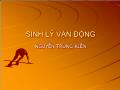 Sinh lý vận động