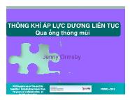 Thông khí áp lực dương liên tục qua ống thông mũi