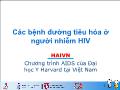 Các bệnh đường tiêu hóa ở người nhiễm HIV